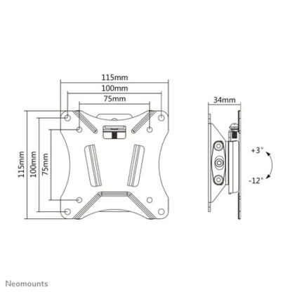 NM Select TV Wall Mount Tilt 10"-30" - Image 2