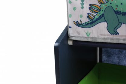 Dinosaur toy storage cabinet