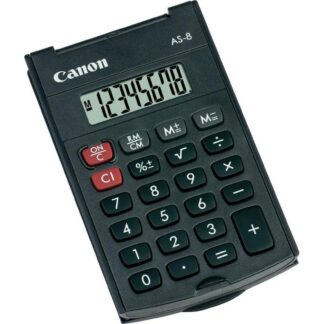CANON AS8 HANDHELD POKET CALCULATOR