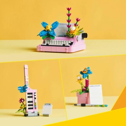 Typewriter with Flowers 31169 - Image 8