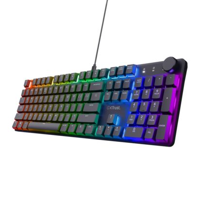 Trust GXT 866 Torix keyboard with wire, black - Image 4