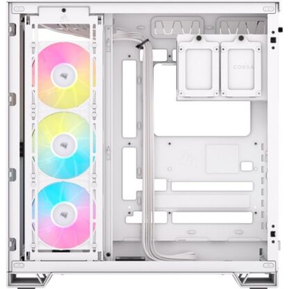 Corsair Case iCUE L 6500X RGB Mid-Tower White - Image 5