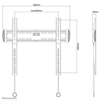 Nemounts Select TV Wall Mount Fix 32"-55" - Image 3