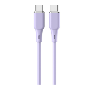 Lemontti Fast Charge cable 1.2m, 65W purple