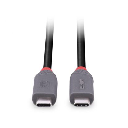 Cable Lindy 0.8m USB4 Type C 40Gbps Anthra Line - Image 4