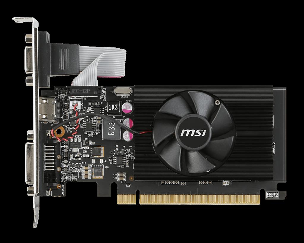 MSI GeForce GT 710 Video Card GT 710 2GD3 LP 