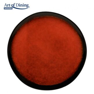 SET 4 X CERAMIC EXTENDED PLATE 28CM, VULCANO