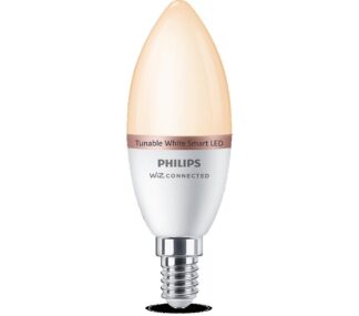 Philips smart LED bulb, candle, Wi-Fi