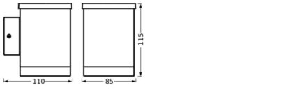 ENDURA STYLE SOLAR QUADRO WALL DG LEDV - Image 4