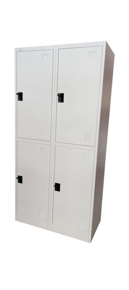 METAL LOCKER WITH 4 DOORS - Image 4