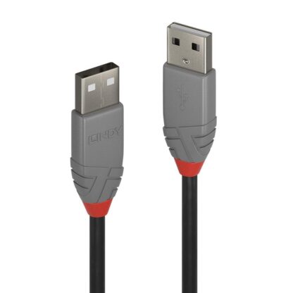 Lindy 0.5m USB 2.0 Type A cable, Anthra Line
