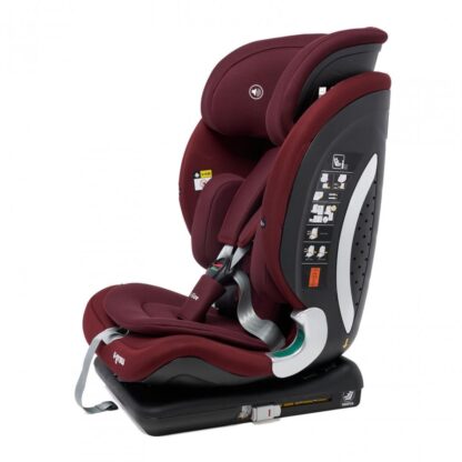 U-Grow car seat, isofix, 76-150 cm, red - Image 4