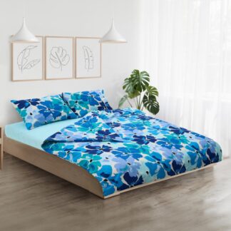 Lenjerie dubla 100% bumbac 4 piese, Esme