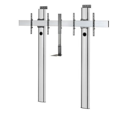 B-Tech double wall stand 56-65" 2m, black - Image 2