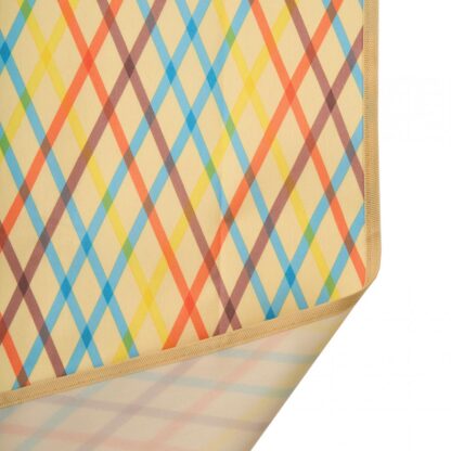 Picnic blanket 145X150 CM cream stripes