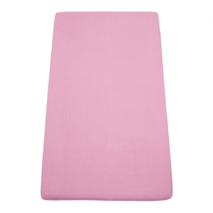 BED SHEET WITH ELASTIC 90X200 CM PINK - Image 3