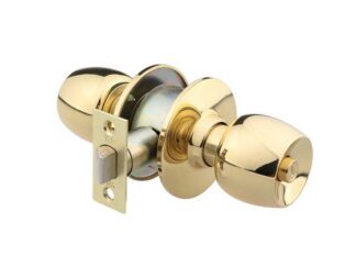 YALE lacquered brass key button