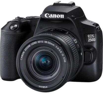 PHOTO CAMERA CANON 250D + 18-55 IS STM KIT