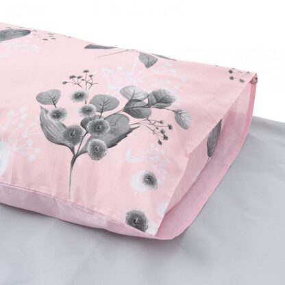 Double Linen BBC 4 pieces, 132TC - Rose - Image 5