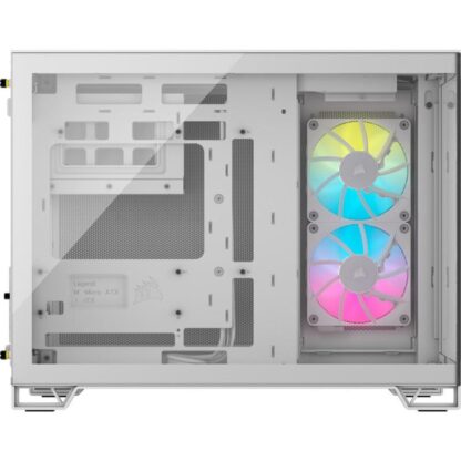 Corsair Case iCUE 2500X RGB Micro ATX White - Image 3