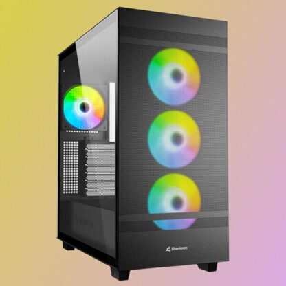 PC Case SHARKOON Rebel C50 RGB BLACK Mid