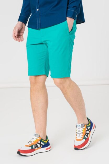 Men's Casual Shorts Green L - Image 4