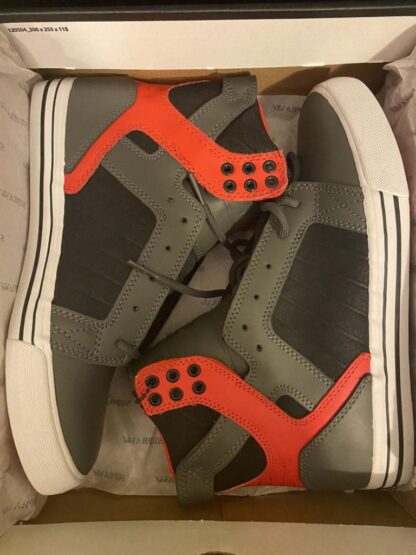 SUPRA SKYTOP IV LIGHT GREY/WHITE/CHARCOA - Image 7