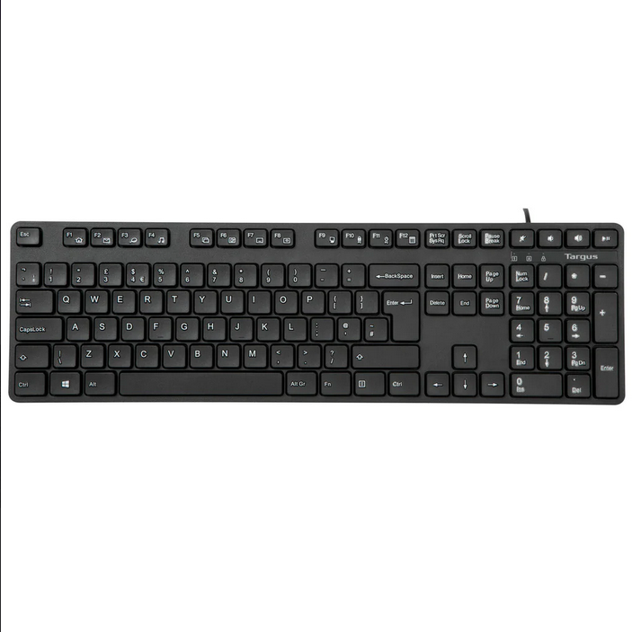 Targus Wired Antimicrobial Keyboard - EU Supplies