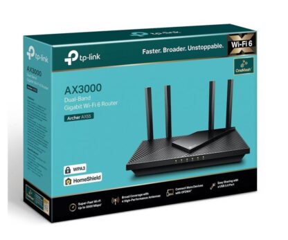 TP-Link WI-FI 6 ROUTER GB ARCHER AX55 - Image 4