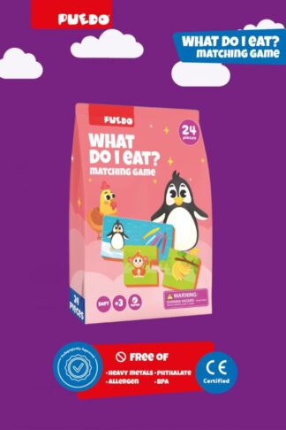 MATCHING GAME, WHAT DO THEY EAT