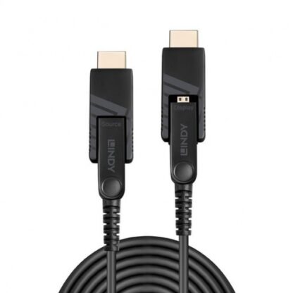 Lindy m-HDMI hybrid cable 4K60 30m