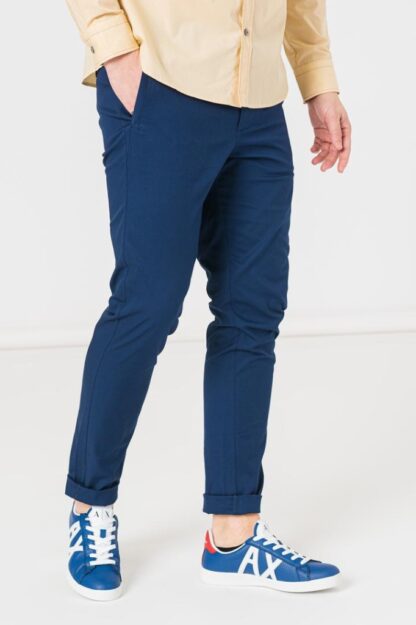 Navy Xxl Men's Casual Long Pants - Image 4