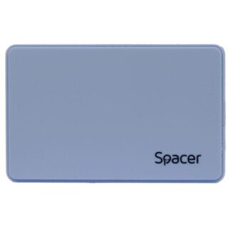 External HDD/SSD rack 2.5" Spacer USB 3.0 blue