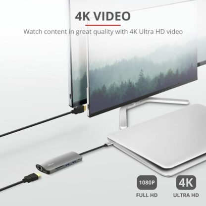Trust Dalyx 7in1 USB-C Multiport Adapter - Image 6