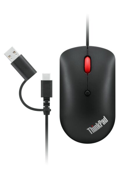 Lenovo ThinkPad USB-C Wired Compact Mouse