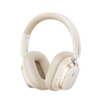 Baseus Bowie H1s BT 5.4 Headphones, white