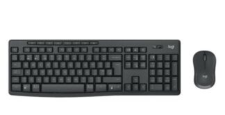 Kit Logitech MK370 Wireless, black