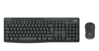 Kit Logitech MK370 Wireless, black