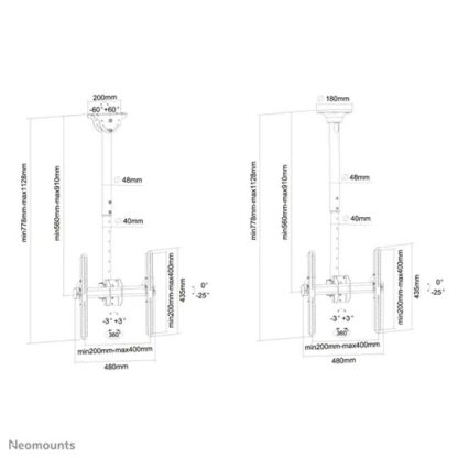 NM Select Ceiling Mount 32"-60" - Image 3