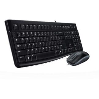 Kit Logitech MK120, USB 2.0, black