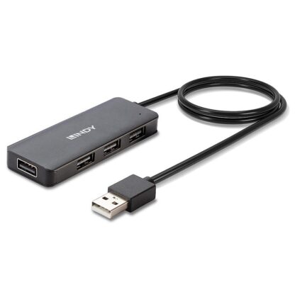 Hub USB Lindy to 4 Port USB 2.0 - Image 3