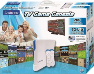 LEXIBOOK CONSOLE, PLUG N' PLAY, 208 GAMES