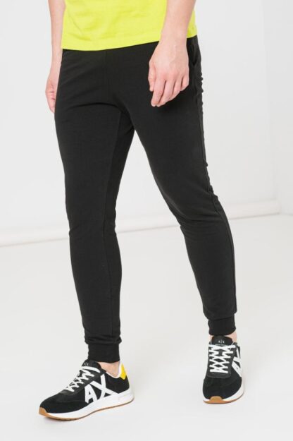 Men's Casual Cotton Pants Black-Xl - Image 3