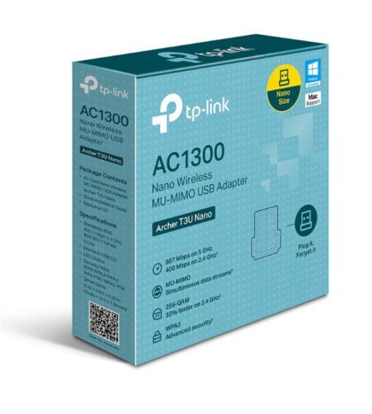 TP-LINK ADAPTOR WI-FI USB2.0 AC1300 NANO - Image 4
