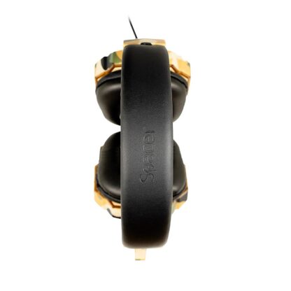 Spacer Gaming headset with microphone, camo, wire - Image 3
