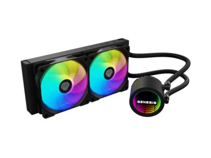 CPU COOLER GENESIS HYDRIA 240 ARGB BLACK - Image 2
