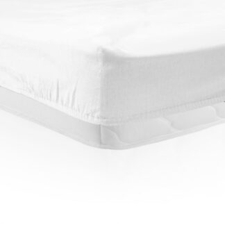 BED SHEET WITH ELASTIC 90X200 CM WHITE
