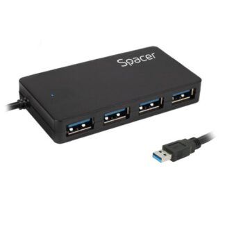 External HUB Spacer USB 3.0 15cm black