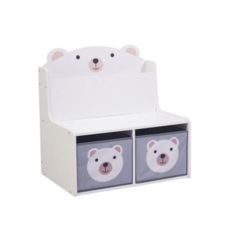 Bench with storage space, Bear, U-Grow