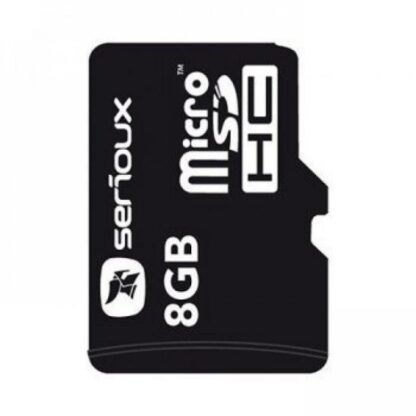 MICROSDHC 8GB SERIOUX WITH CL10 ADAPTER